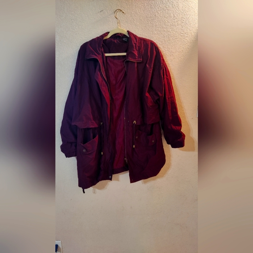Burgundy Vintage Jacket